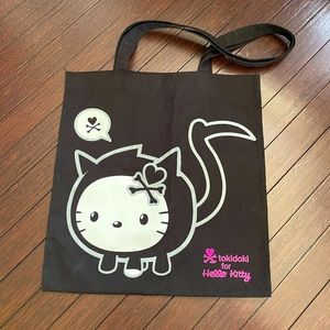 Tokidoki for Hello Kitty Canvas Tote Bag Purse
